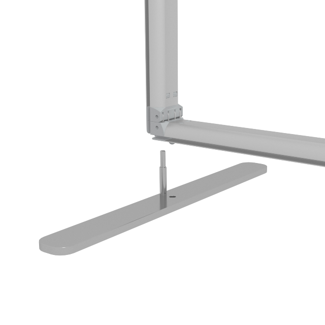 Recycled Aluminum Display Stands for Event 150*200