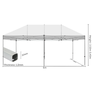 Celebrations Aluminum Marquee Tent 3*6