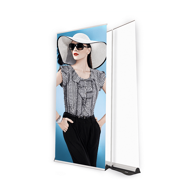 DH-ST Stable Wide Base Roll Up Banner for Exhibition