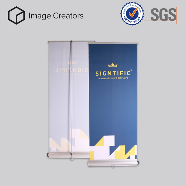 Receycled Aluminum Retractable Display Roll Up Banner